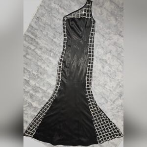 Emily Embellished Maxi Dress - Black